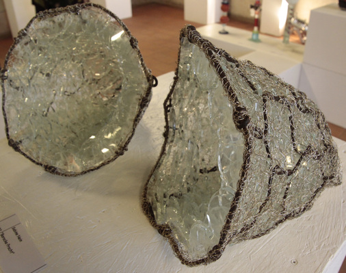 “Barocke Pracht“ von Sabine Nein, Schülerin der Glasfachschule in Zwiesel und bereits mit 20 Jahren Siegerin im Kammer- und Landeswettbewerb der Handwerksjugend in Bayern. Sie ist bereits seit 2011 in Lorch dabei.