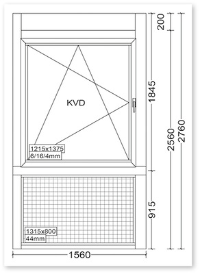 
Die Grafik veranschaulicht, wie das DRV Standard betitelte Fenster aufgebaut ist.
