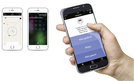 
Mit der Schnittstelle, die über HomeKit kommuniziert, soll der Zugang zur Garage direkt vom iPhone oder von der Apple Watch aus gesteuert werden können.



