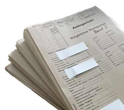 
Vor dem Gericht landen die Fälle, wo Parteien sich über Ausführungen der geleisteten handwerklichen Arbeit oder die Produktbeschaffenheit nicht einig werden.



