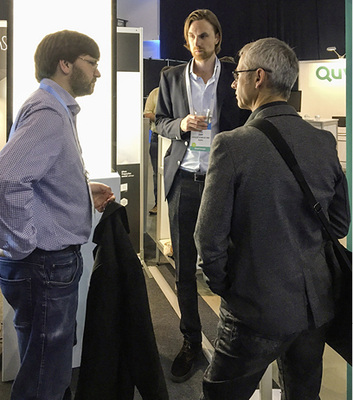 



… Details dazu wurden am Stand des Startups erläutert.
