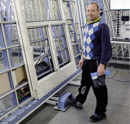 
Qualitätsaspekt: Jedes einzelne Element ist erfasst. Über die Software lässt sich exakt ermitteln, in welcher Produktionsstufe es sich gerade befindet.
