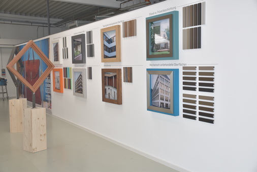 Hier hat man alle Oberflächen-Optionen auf einen Blick