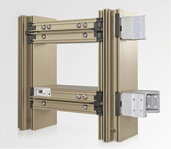 



Mit Wictec 50 evo lassen sich Pfosten-Pfosten- sowie Pfosten-Riegelfassaden mit geradem Zuschnitt und Profilen ohne Klinkfräsungen umsetzen.
