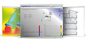 



NV Advance: Das System verbindet verschiedene Gewerke – wie zum Beispiel Lüftung, Beschattung und Heizung – miteinander. Neben den Fensteranlagen steuert das System auch die außen liegenden Sonnenschutzanlagen über Luxsensoren. 
