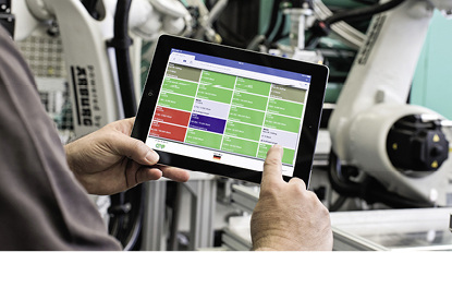 



Das Manufacturing Execution System (MES) der Warema Kunststofftechnik und Maschinenbau GmbH vernetzt die Spritzgießmaschinen und bietet jederzeit eine Übersicht aller Maschinen.
