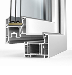 <p>
</p>

<p>
Das neue SOFTLINE 76-Profil weist eine größtmögliche Kompatibilität zum 82 mm-System auf und ermöglicht dadurch eine optimierte Verarbeitung und Lagerhaltung.
</p> - © Veka

