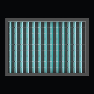 Äußerst phantasievoll mutet die Tür “Pixel_Wall“ an.