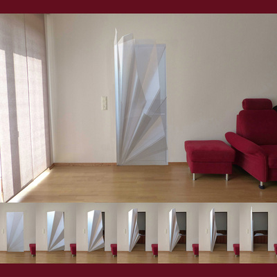 Oder lieferte die japanische Papierfaltkunst Origami die finale Inspiration?