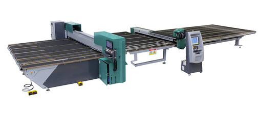 



Automatisierung „on demand“: Die 548LAM für Glasdicken zwischen 2,2 und 12,12 mm wird entsprechend den Anforderungen des Verarbeiters im manuellen, halb- oder vollautomatischen Modus geliefert.
