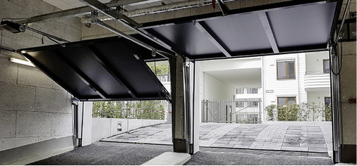 



Mit der getrennten Ein- und Ausfahrt wurde bei der Planung auch der aufkommende Fahrverkehr durch die 120 Stellplätze berücksichtigt. 
