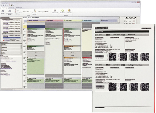 <p>
</p>

<p>
Montageplanung einfach gemacht, lautet das Credo der SBH-Software. So lassen sich Monteure und Subunternehmer zeiteffizient verplanen und die Terminpünktlichkeit beim Kunden deutlich verbessern.
</p> - © Foto: SBH

