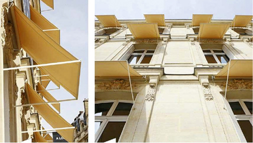 



Gerade im außen liegenden Bereich kann es darum gehen, die Konstruktion selbst zu erhalten und nur den Stoff zu erneuern.
