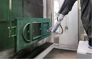 



Die Oberflächenlackieranlage bei rekord
