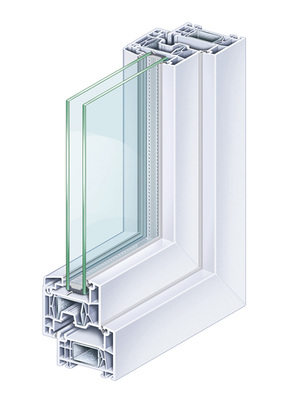 <p>
Die neue 70 mm Systemplattform von profine feiert ihre Premiere auf der FENSTERBAU FRONTALE 2018.
</p>

<p>
</p> - © Grafik: profine

