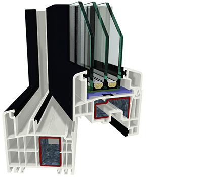 



S 9000 plus soll die Systemplattform abrunden. Differenzierung ist ein fester Mitteldichtungsdom, der die Beschlagsteile vor mechanischen Angriffen schützt. 
