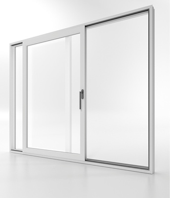 
Premiere auf der Messe: Die neue smart-slide-Schiebetür.



