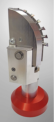 
Die universell einsetzbare Innenfalzmessereinheit für die Radien- und Schrägenbearbeitung.



