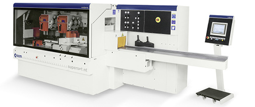 



Bearbeitungszentrum mit vollautomatischem „Matic“-Tisch für schnelle Rüstzeiten unter vier Sekunden
