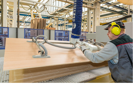 



Vakuumheber JumboErgo für leichtes, ergonomisches Werkstück-Handling
