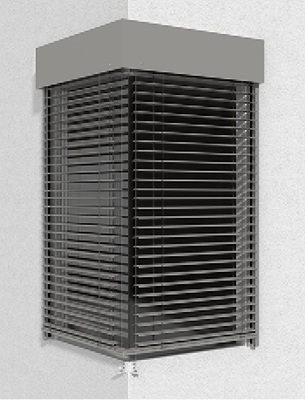 



Die CDL kann zukünftig auch als Sonnenschutz an Ganzglasecken eingesetzt werden.
