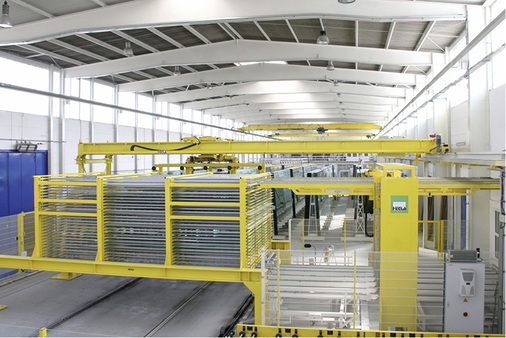 



Vom Lager bis zur Fertigung ist die ISO-Produktion von Glas Herzog hoch automatisiert.
