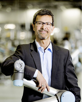 <p>
Helmut Schmid, General Manager Western Europe & Geschäftsführer Universal Robots GmbH bei Gern Glas
</p>

<p>
</p> - © Foto: Universal Robots

