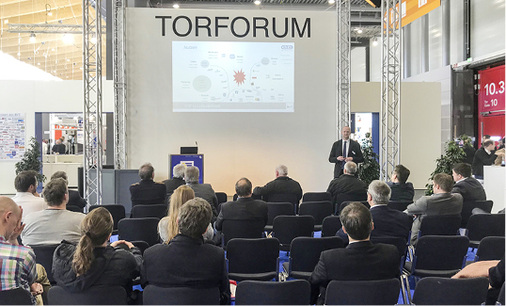 <p>
</p>

<p>
Die Vorträge im Torforum aus dem Angebot des ift Rosenheim und des BVT wurden täglich für die Messebesucher angeboten.
</p> - © Foto: Olaf Vögele

