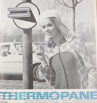 Auch Thermopane setzt Anfang der 1970er auf gelötete Isoliergläser. - © GLASWELT Archiv

