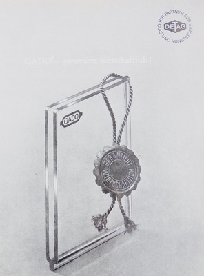 Das Gado-Isolierglas hatte einen sehr signifikanten Randabschluss.