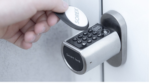 



Eingelassen in die Tür hinterlässt das Sorex-Produkt einen hochwertigen Eindruck.
