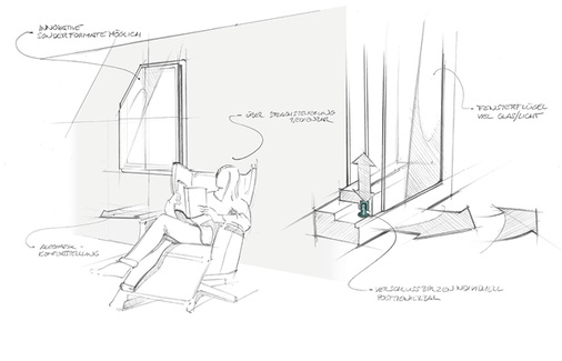 <p>
</p>

<p>
01: Die Fensterstudie benötigt nur vier Beschlagsmodule und überzeugt durch die angewandte Digitalisierung.
</p> - © Grafik: Maco

