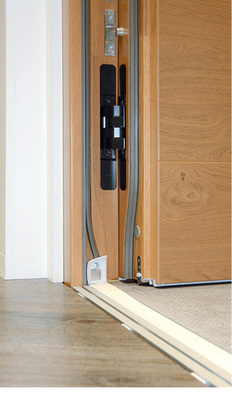 



Haustür mit barrierefreier Schwelle
