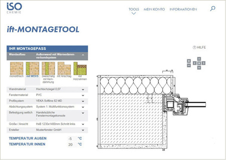 



Zusätzliche Icons für Wandmaterial und grafische Unterstützung zur richtigen Auswahl
