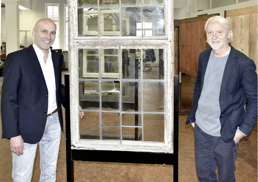 
Hermann Klos (r.) und Günther Seitz wollen mit ihrem Team der Vergangenheit eine Zukunft und der Zukunft eine Vergangenheit geben.



