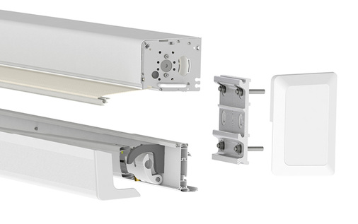 



Hella liefert seine Markise PAN 7040 in mehreren Baugruppen zum Fachhändler, um Handling und Transportgewichte zu optimieren. Das Modulsystem wurde zum Patent angemeldet.

