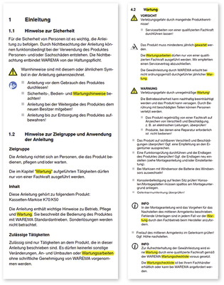 



Viele Hersteller setzen die Anforderungen der Normen in ihren technischen Unterlagen gut um. Leider hapert es bei den Fachbetrieben zu oft an der Umsetzung.
