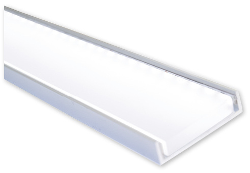 
Das Lightpanel Line dient als Hinterleuchtung für sandgestrahlte Spiegel.



