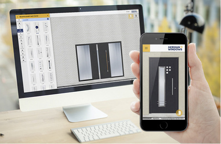 



Mit dem Haustür-Konfigurator lässt sich die Haustür nach den individuellen Kundenwünschen gestalten. 
