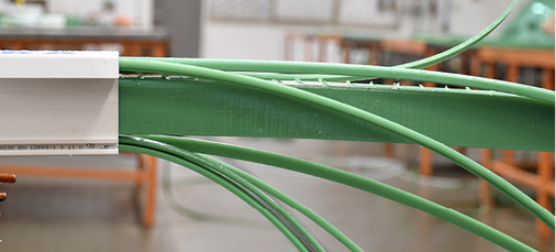 



Durch das Füllen der Kammern bleiben die Außengeometrien der Profile erhalten.
