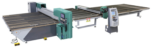 



Stärker im Verbund: Der Schneidtisch Modulinea 363BCS für Float und der 548LAM für VSG werden auf dem Botterostand in Düsseldorf im Verbund präsentiert, um die Möglichkeiten in Bezug auf Effizienz beim Glaszuschnitt zu demonstrieren. 
