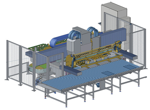 



Messe-Highligt bei RS technology ist das Bearbeitungszentrum RS 8.14 FF.
