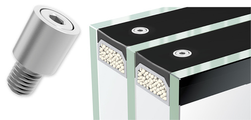 



Der Swisspacer Air ist unsichtbar im Randverbund der ISO-Einheit untergebracht und sorgt für Druckausgleich im SZR.
