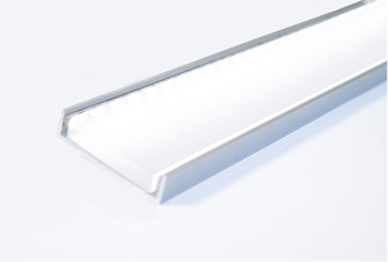 



Über solche Profile lässt sich Licht ins Glas bringen.
