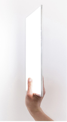 



Durch ihre geringe Bautiefe können die Flächenlichtsysteme von Kuzman sehr flexibel eingesetzt werden.
