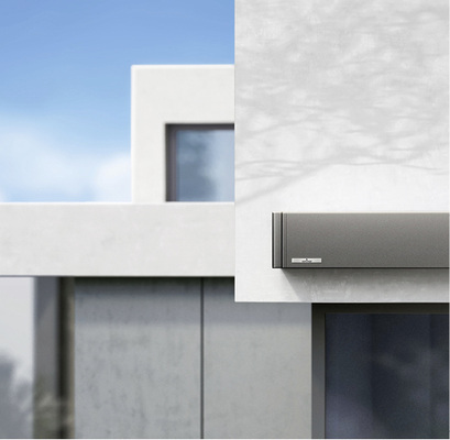 
Die neue Kassetten-Markise Kubata soll durch ihr konsequent kubisches Design überzeugen.



