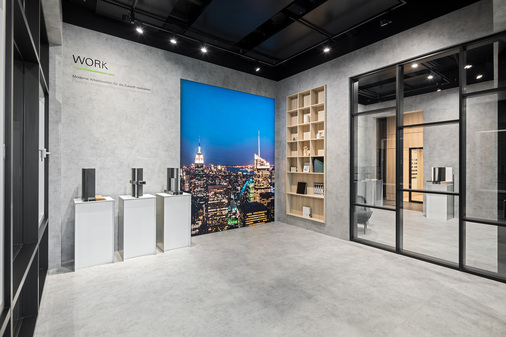 Schüco Showroom Frankfurt am Main: Themenstudio Work.