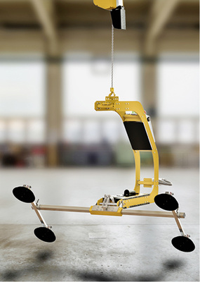 
Der eT-Hover-loop wendet Flächenlasten bis 500 kg.



