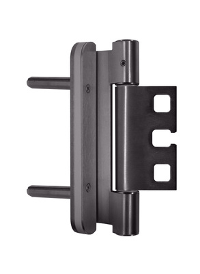 Mit einem so genannten geschlossenen Rahmenteil lässt sich das Objektband dauerhaft und sicher mit der Bandaufnahme verschrauben — es kann bei einem Einbruchversuch nicht herausgedrückt werden.