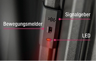 



Das Einbruchpräventionssystem Smart Guard besitzt einen intelligenten Erkennungssensor, der potenzielle Einbrecher registriert.
